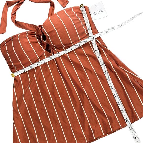 Skye Women's Diana Bandini Tankini Top Swimsuit Size M - Picture 4 of 5